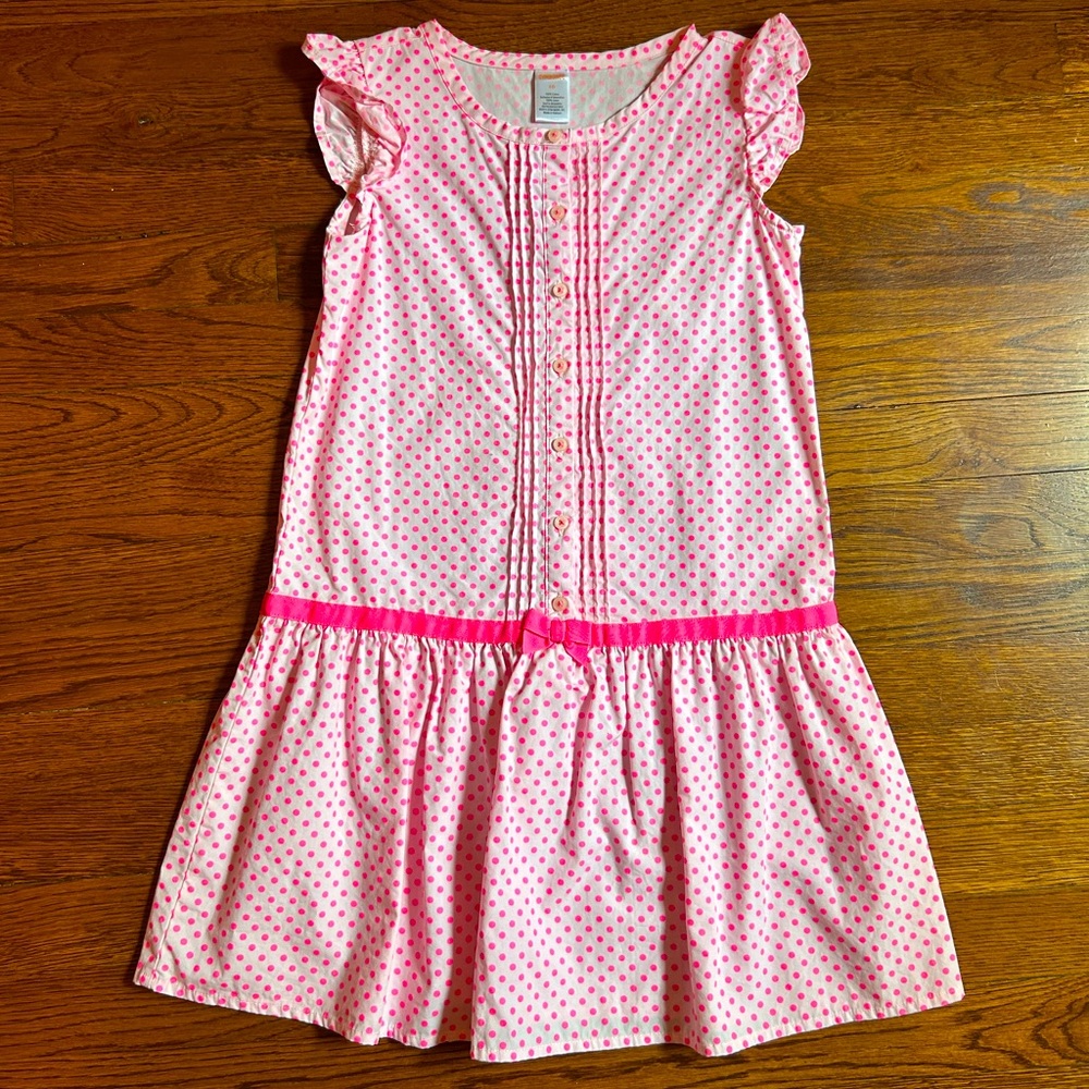 Pink Polka Dot Gymboree Dress